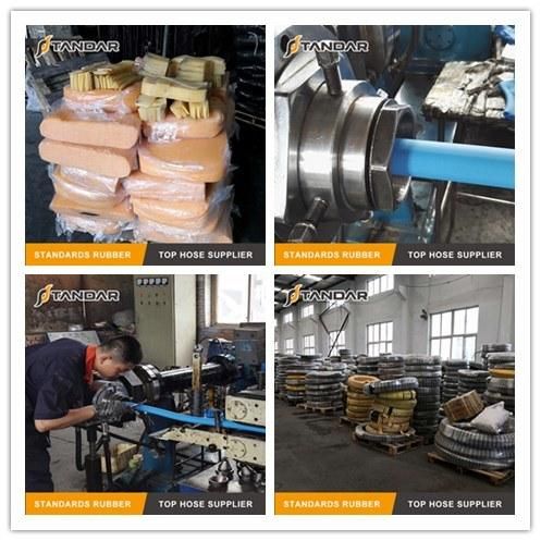 SAE100 R3 Fiber Braided Reinforced Low Pressure Hydraulic Rubber Hose