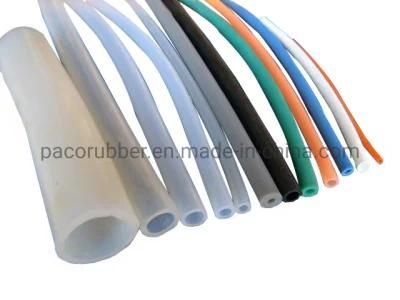 Custom Made High Temperature Silicone Rubber Tubing Hose in Different Colors