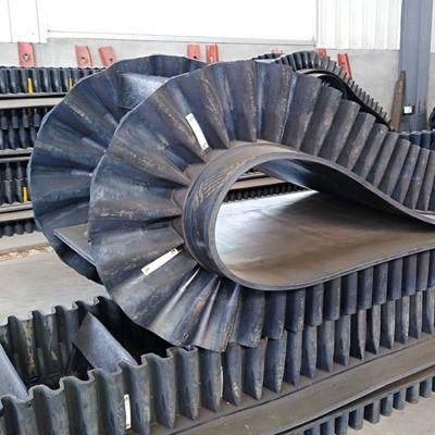 Corrugated Sidewall Conveyor Belt Bw300mm-1400mm