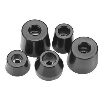 Anti Slip Shock Absorber Screw Mount Rubber Feet for Chair / Furniture / Cut Board / Machine
