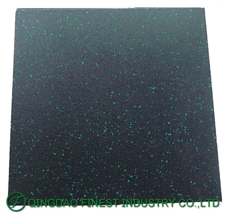 15mm Thick Rubber Gym Floor Mat, Commercial Rubber Floor Mat, Premium Rubber Gym Mat Flooring, Home Fitness Rubber Flooring for Crossfit
