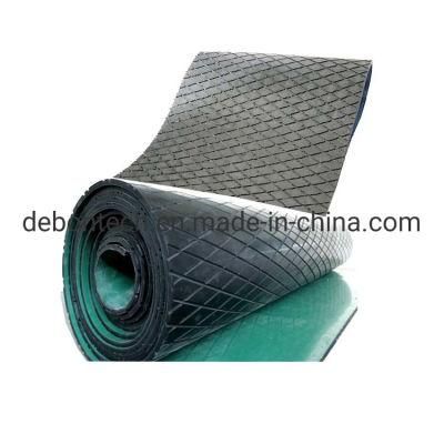 Conveyor Drive Head Vulcanized Pulley Lagging Rubber Sheet with Ceramics