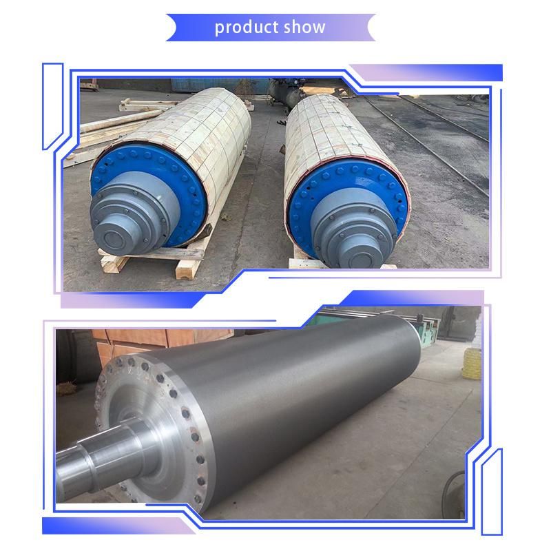 Large Diameter Rubber Roller Used in Press Part