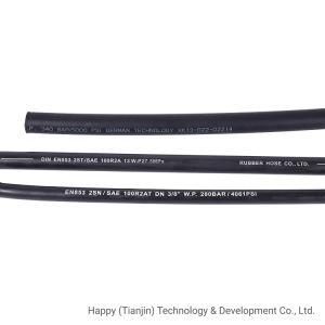 High Pressure Two Steel Wire Braided Rubber Hydraulic Hose En853 2sn SAE100 R2 at