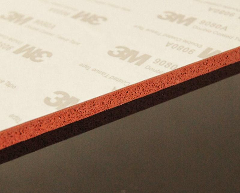 Heat Resistant Silicone Foam Sheet, Silicone Sponge Sheet and Roll Closed Cell Silicone Rubber Sheet (3A1002)