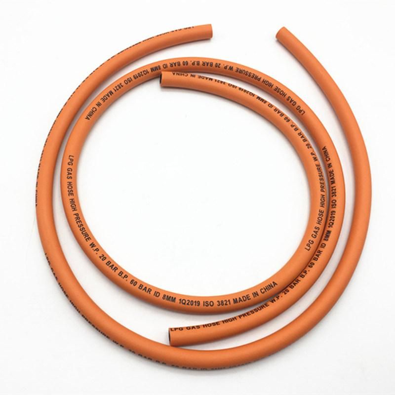 3/8" ISO3821 Rubber Gas Hose for Family Use