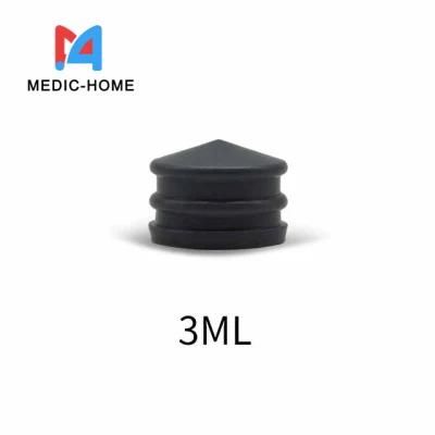 Disposable Non-Sterile Medical Gasket/Rubber Stopper/Rubber Seal for Syringe 1ml 2ml 3ml 5ml 10ml 20ml 30ml 50ml Latex Free