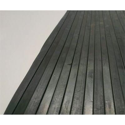 Anti-Slip Wide Ribbed Rubber Floor Mat for Airport