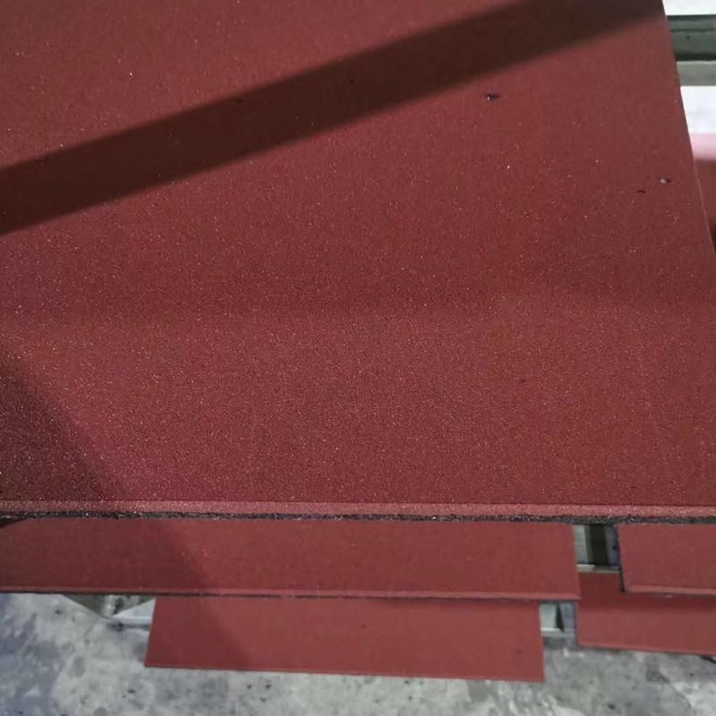 300*300mm Outdoor Playground Rubber Floor Paver Tile, Square Flooring Mat
