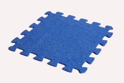 Anti-Slip EPDM Interlocking Rubber Flooring Tiles for Gym