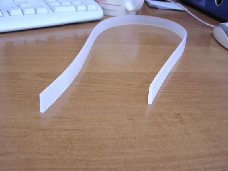Silicone Stripe, Silicone Profile, Silicone Extrusion, Silicone Cord, Silicone Seal Made with Food Grade Silicone Rubber Without Smell (3A1004)