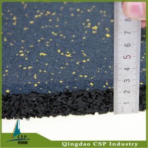 500X500X25 mm Elastic Recycled Rubber Floor Tile