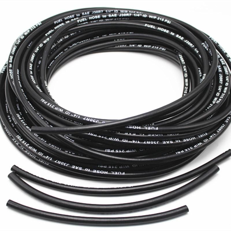 Flexible Fuel Resistant Low Pressure NBR Fuel Hoses for Automotive Meets SAE J30R7