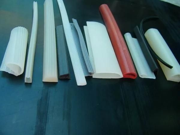 Heat Resistant Silicone Stripe, Silicone Profile, Silicone Extrusion Made with 100% Virgin Food Grade Silicone Material (3A1004)