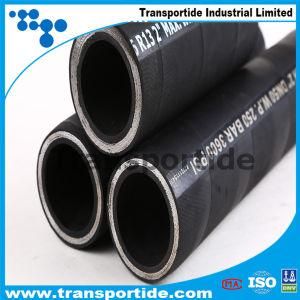 Low Price and High Quality Braid Steel Wire Reinforced Flexible Hydraulic Rubber Hose