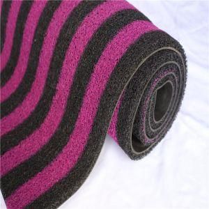 3G Residential Safety-Walk Foam Backing Zebra Stripe Color PVC Cushion Floor Ground Mat
