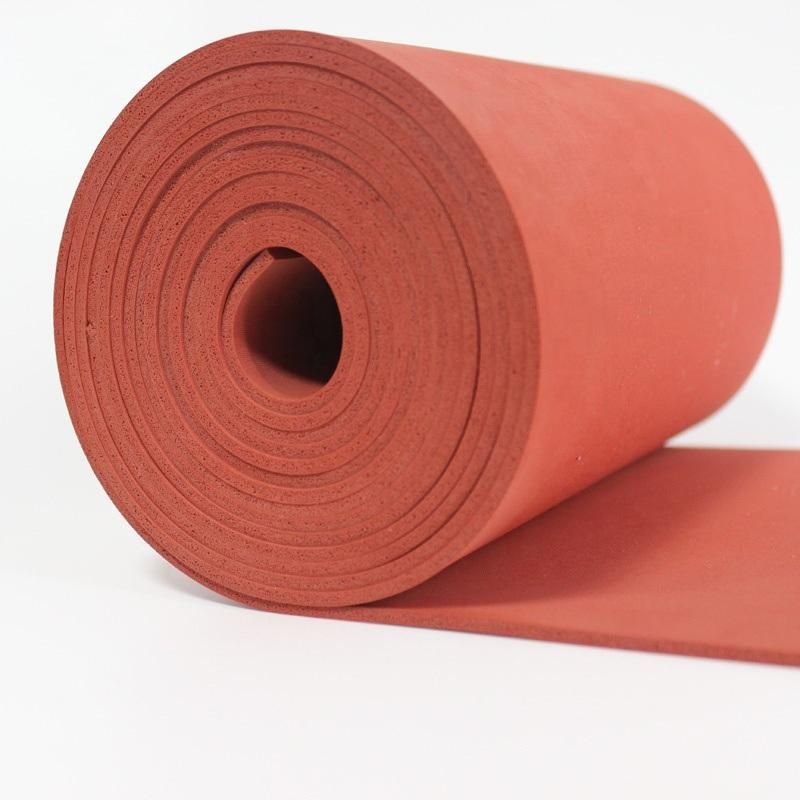 High Temperature Resistant Silicone Sponge Rubber Sheet, Silicone Foam Rubber Sheet
