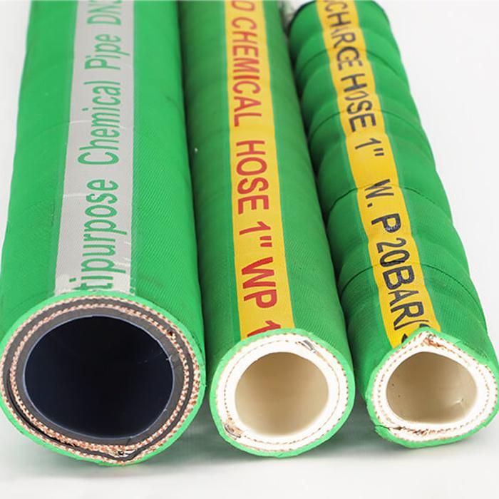 Industrial High Pressure Chemical Resistant Rubber Vacuum Suction Hose