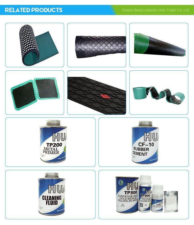 Uncured Intermediate Rubber for Fabric Conveyor Belt Hot Splicing