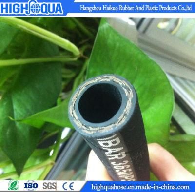 R1 R2 DIN / SAE Industria Steel Wire Braid Rubber Hydraulic Hose