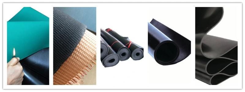 Shore 45 a Industrial SBR Rubber Sheet Rubber Gaskets in Black Color Rubber Matting