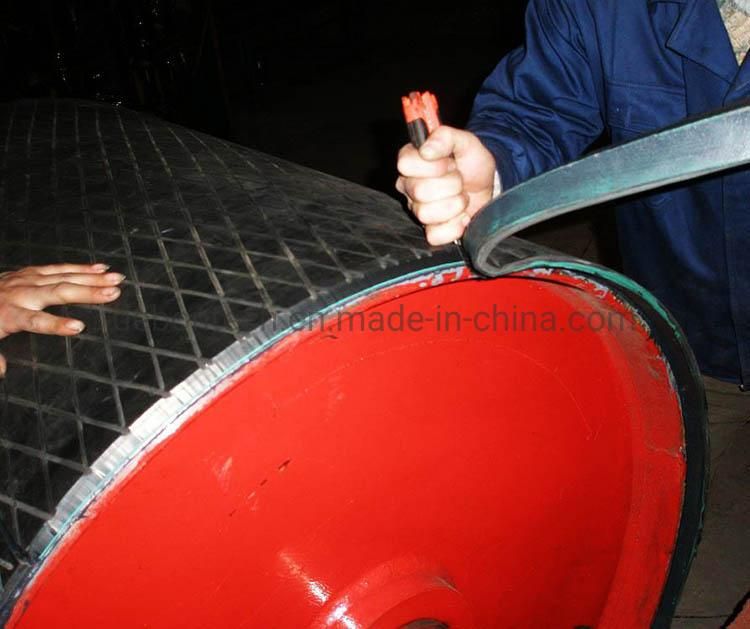 Pulley Lagging Rubber Sheet for Drive Pulley Conveyor System