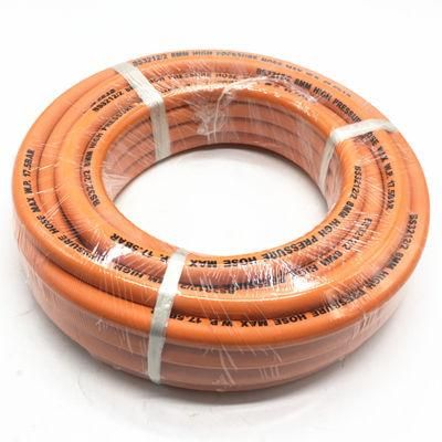 Manufacturer Orange Color Gas High Pressure Rubber Hose