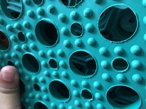Rubber Shock Absorber Mat, Drainage Rubber Mat, Hotel Rubber Mat