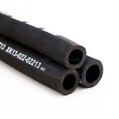 High Pressure 2sn 2 Layers Steel Wire Braided Hydraulic Hose