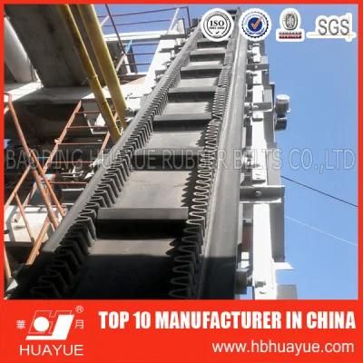 Cleats Steep Angle Sidewall Conveyor Belt