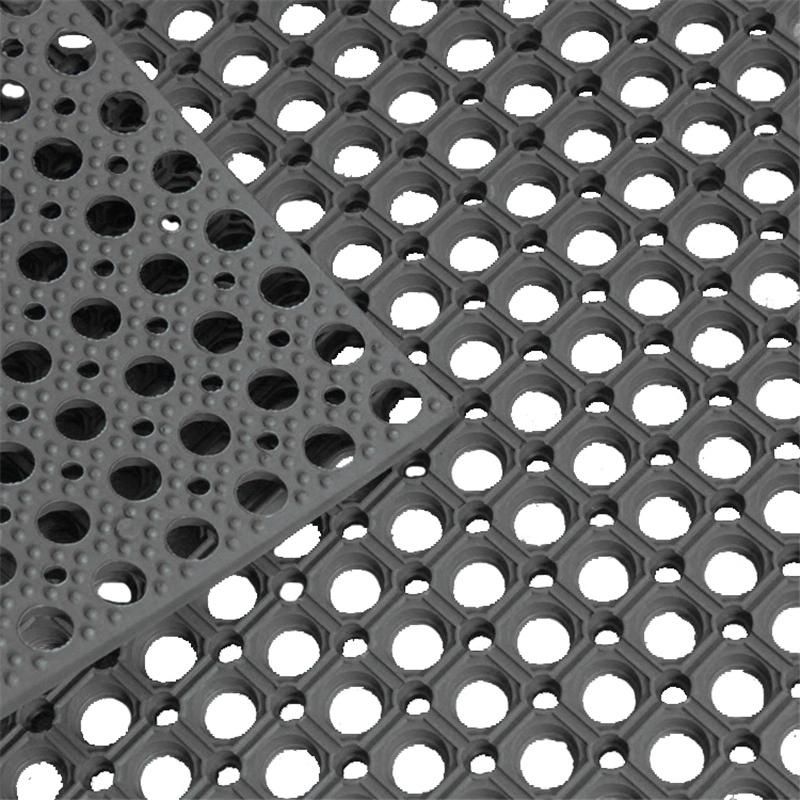 Durable Shock Absorber Floor Kitchen Mats Restaurant Drainage Anti-Slip Mat