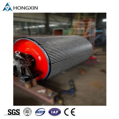 Conveyor Cold Bonding Rubber Backed Ceramic Drum Lagging Ceramic Rubber Pulley Lagging Sheet Belt Conveyor Pulley Lagging