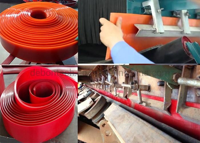 Mining Industrial Conveyor Belt Polyurethane Skirting Rubber Skirt Board