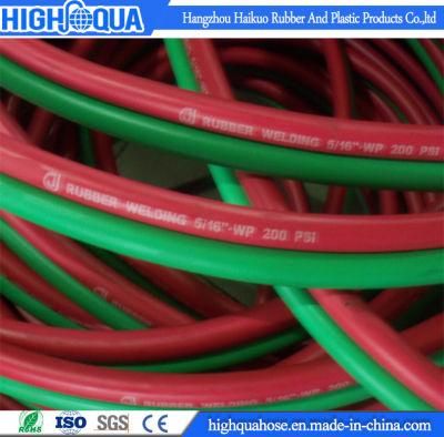6mm Green and Red Rubber Welding Hose