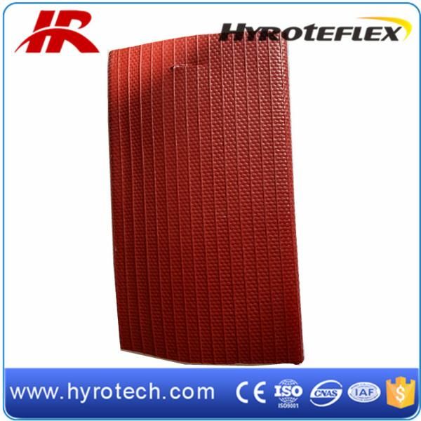 Yellow Competitive Groove Surface NBR/PVC Layflat Hose