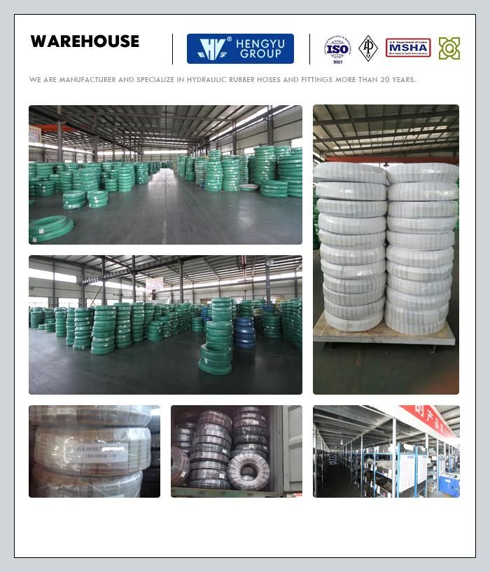 Low Temperature Resistant Flexible Hydraulic Rubber Hose for Russia Market