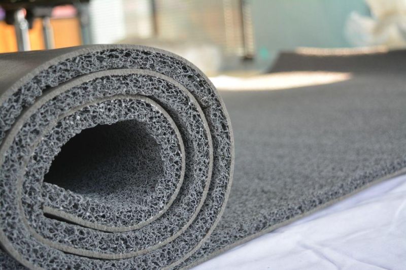 12mm Anti-Slip Soft PVC Vinyl Cushion Coil Car Floor Mat