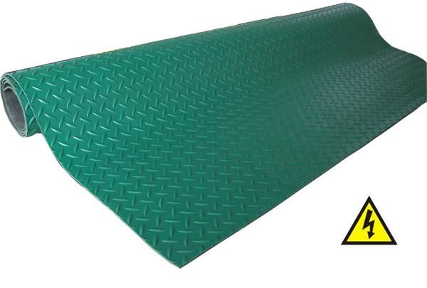 High Quality ESD Rubber Sheet, Antistatic Rubber Sheet with Green/Black, Blue/Black, Grey/Black, Black/Black Color