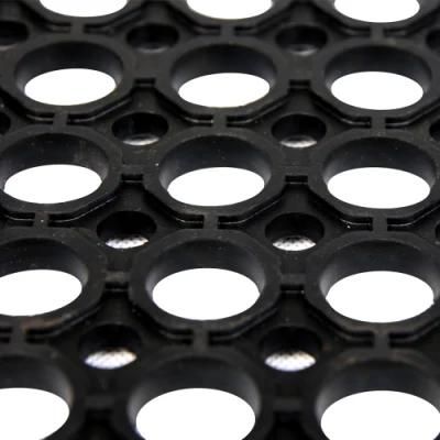 Factory Custom Non Slip Rubber Kitchen Drainage Mat with Holes 3*5