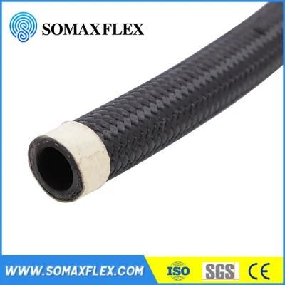 Smoothbore Stainless Steel Braid Hose/PTFE Flexible Hose/SAE100 R14