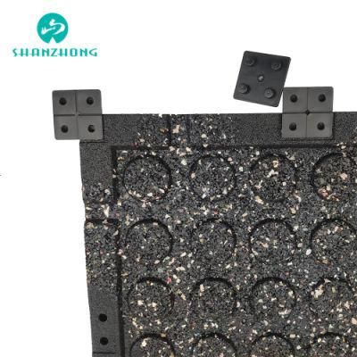 New Compound Rubber Flooring Mats High -Density High -Quality Rubber Gym Mat Tile