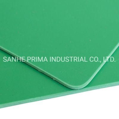 Supply Green Color Plain/Common/Normal Rubber Sheet Smooth Surface Wholesale Price