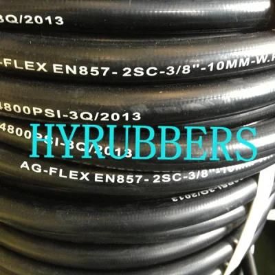 Smooth SAE R17 Wire Braid Reinforcement Hydraulic Hose