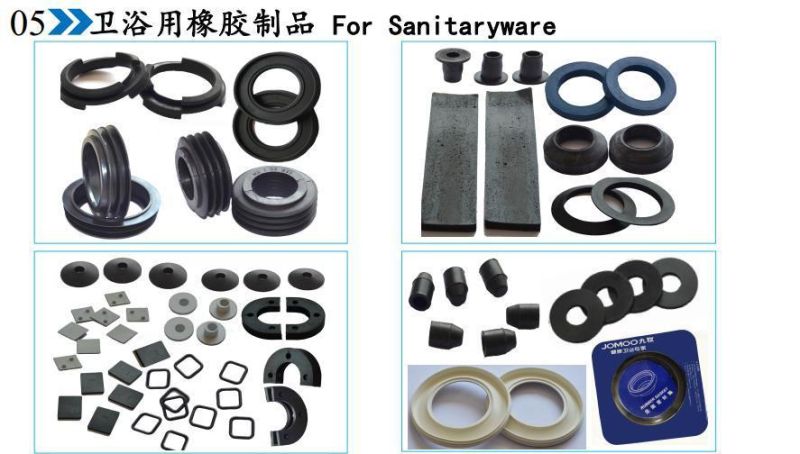 Custom EPDM Neoprene Silicone Rubber Washers Under ISO9001