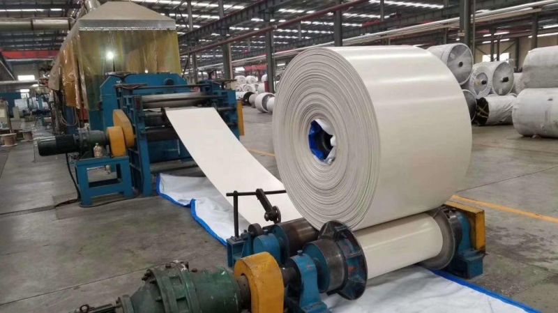 White Rubber Fabric Conveyor Belt for Sugar Production