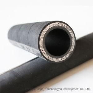 DIN En 856 SAE 100 R13 Four or Six Wire Spiral Hydraulic Rubber Hose Pipe Tube
