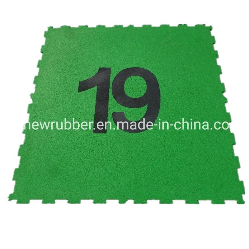 Animal Pattern Children Playground Softy Rubber Tile