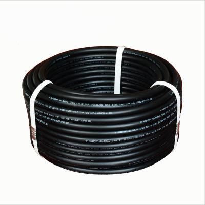 High Pressure Flexible Steel Wire Braided Rubber Reinforced Hydraulic Hose