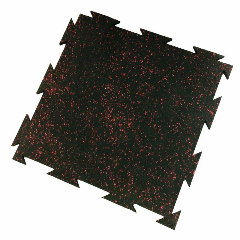 Colorful Anti Slips Rubber Floor Mat for Gym Use
