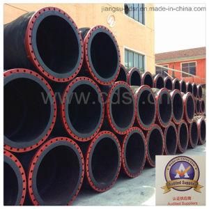 Dn450 Flanged Rubber Discharge Hose for Dredging